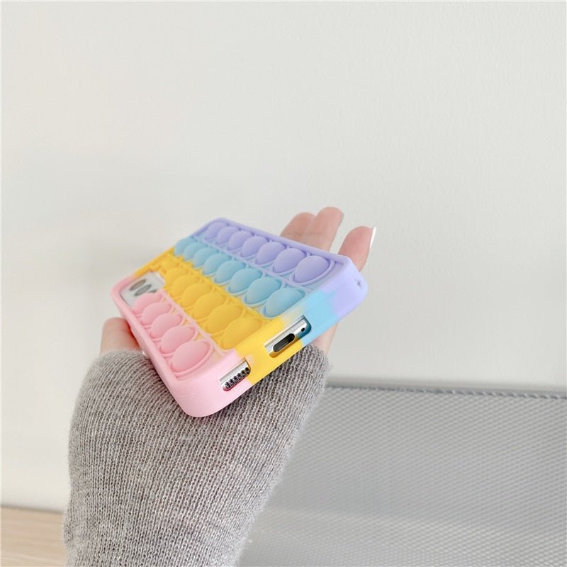 Soft Pop Fidget Phone Case For Samsung Models - City2CityWorld