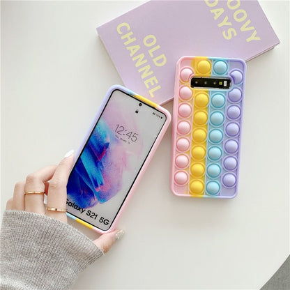 Soft Pop Fidget Phone Case For Samsung Models - City2CityWorld