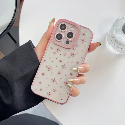 Starstruck | Luxury Glitter Bling Clear Case For iPhones - City2CityWorld