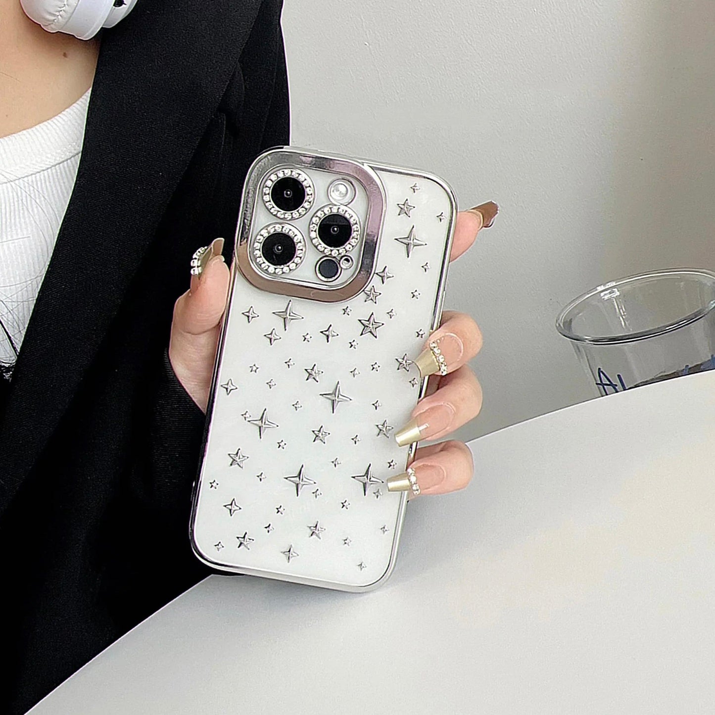 Starstruck | Luxury Glitter Bling Clear Case For iPhones - City2CityWorld