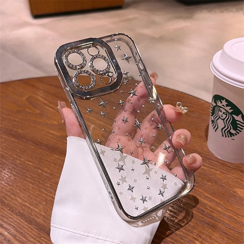 Starstruck | Luxury Glitter Bling Clear Case For iPhones - City2CityWorld