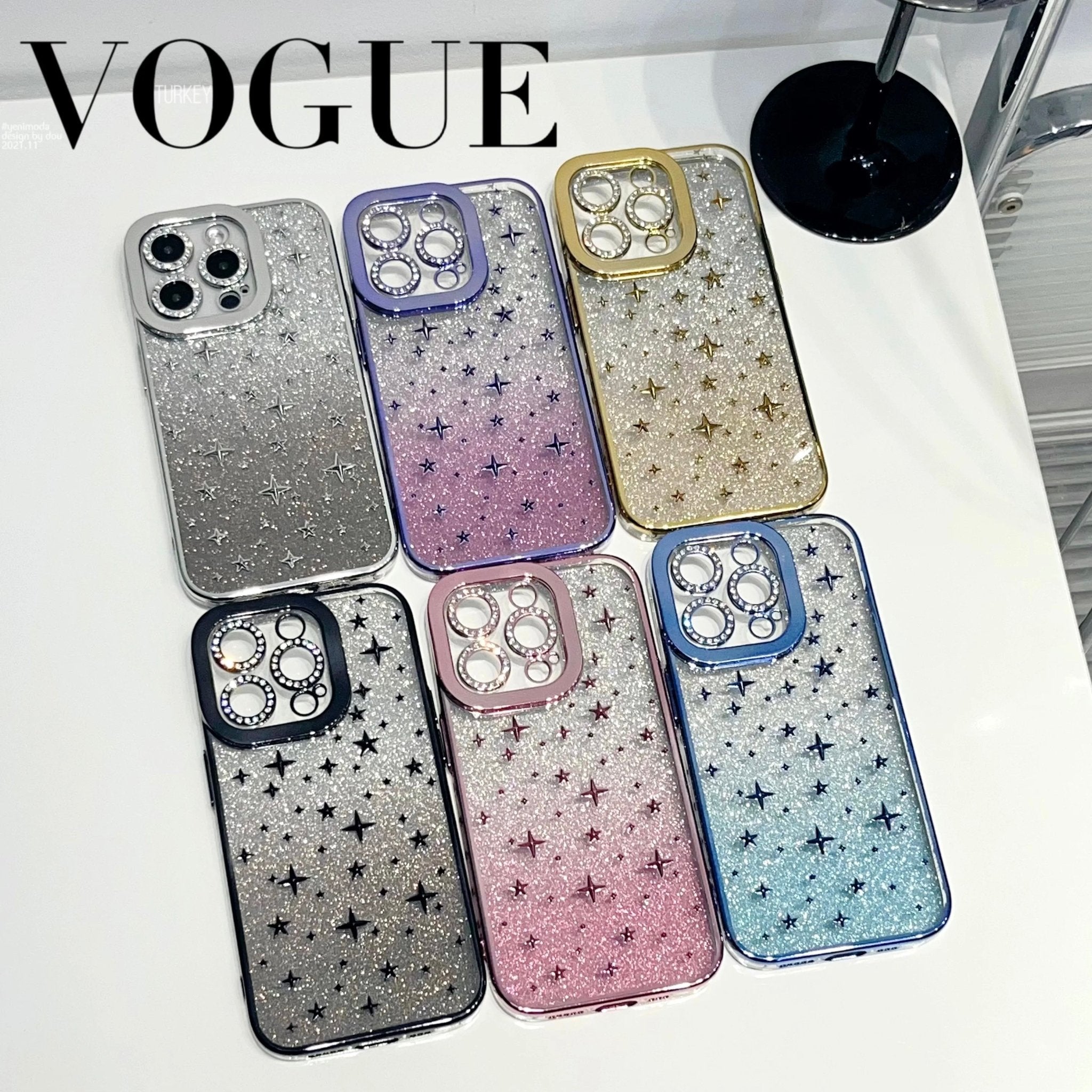 Starstruck | Luxury Glitter Bling Gradient Case For iPhones - City2CityWorld