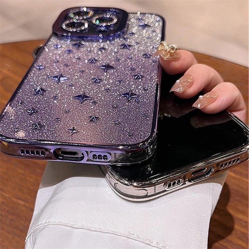 Starstruck | Luxury Glitter Bling Gradient Case For iPhones - City2CityWorld