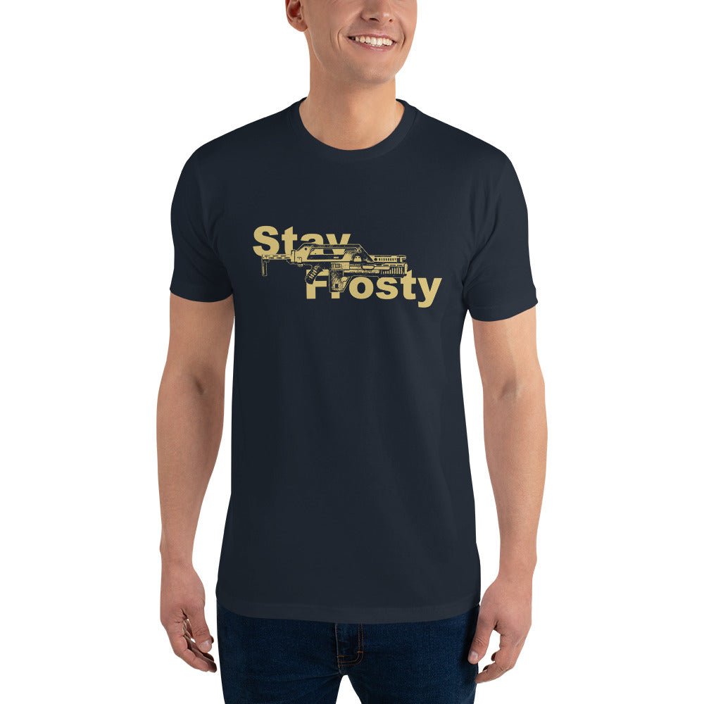 Stay Frosty T-Shirt, Men's T-Shirt, Aliens-Fan T-Shirt, Sci Fi Shirt - City2CityWorld