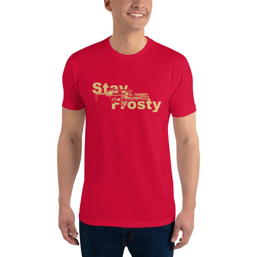 Stay Frosty T-Shirt, Men's T-Shirt, Aliens-Fan T-Shirt, Sci Fi Shirt - City2CityWorld