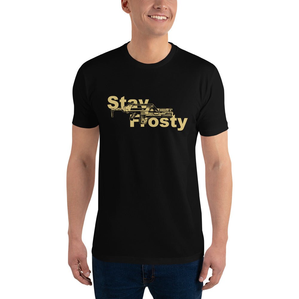 Stay Frosty T-Shirt, Men's T-Shirt, Aliens-Fan T-Shirt, Sci Fi Shirt - City2CityWorld